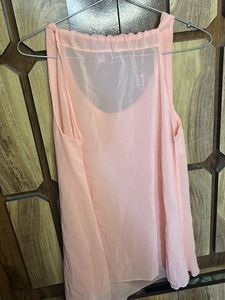 Sheer Beaded Tank Top