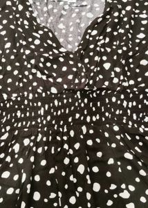 Chic Polka Dot Midi Dress