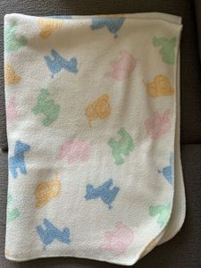 Baby Blanket with Animal Print