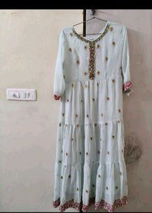 Beautiful Tiered Ethnic Gown