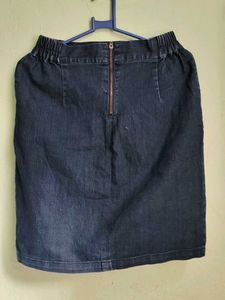 Denim Mini Skirt