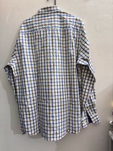 Classic Linen Blend Button-Up Shirt