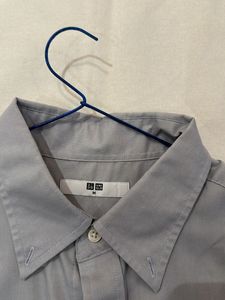 Uniqlo Formal Grey Shirt