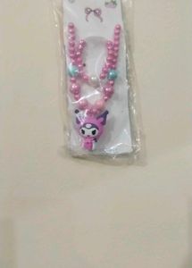 Kuromi Beaded Necklace