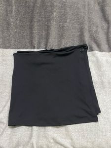 Shein Black Wrap Around Skirt