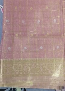 Pink  Saree with Blouse