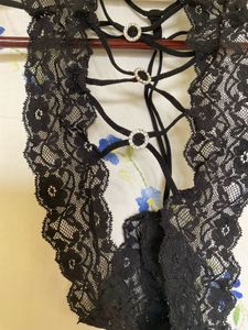 Strappy Lace Babydoll Dress♣️