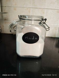 ✅ price Drop🌹1kg Capacity Glass Container 🫙