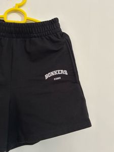 "BONKERS CORNER" Black Shorts