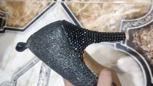 Rhinestone Heels