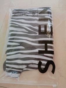 Zebra Print Wide Leg Pants