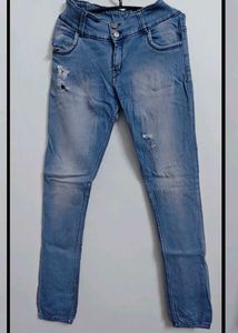 Light Wash Denim Jeans
