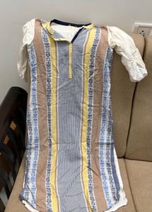Striped Cotton Kurta