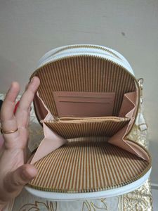 Valentine Gift White Backpack