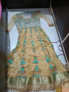 Embroidered Long Frock