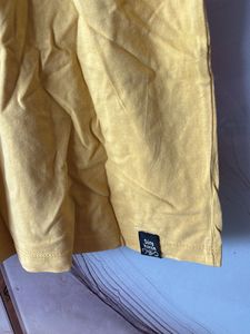 Yellow Graphic Print T-Shirt