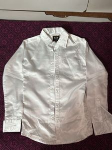 Men's White Button-Down Shirt