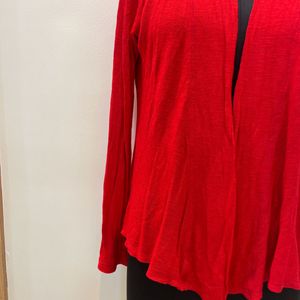 Valentine Red Shrug/ Cover Up