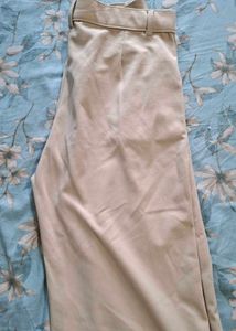 Beige Formal Pants | Essential trouser