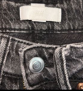 Dark Wash High Waisted Straight Leg Jeans