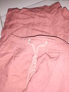 Pink Drawstring Pants