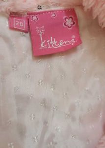Cute Kittenz Pink Fuzzy Jacket