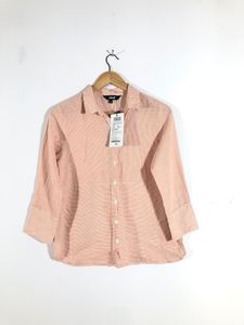 Peach Strips Shirt(Women’s)
