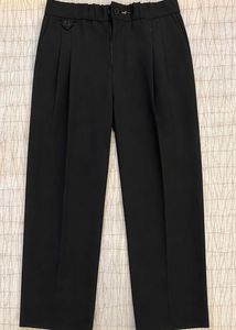 Classic Black Wide-Leg Trousers