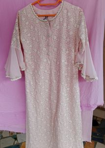 Pink Pakistani Kurti