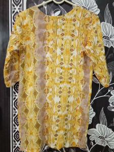 Embellished V-Neck Kurta
