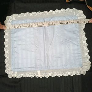 Blue Baby Pillow Cover Multiple Pieces Available