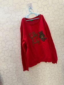 United Colors of Benetton Red Sweatshirt