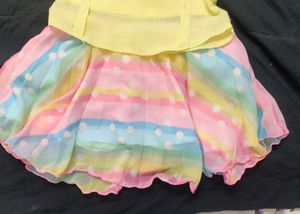 Beautiful Baby Skirt and Top For Babies 3-9 Months