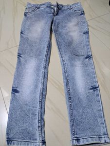 Light Wash Denim Jeans for Girls