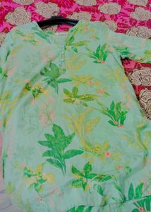 Floral Print Women Kurta Size Issues
