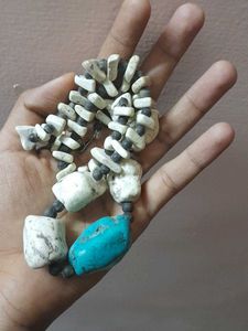 Boho Stone Bead Necklace