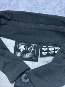 Descente Long Sleeve Polo Shirt