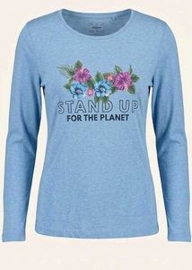 Blue Floral Tee