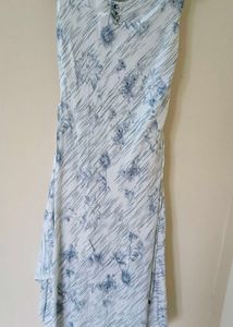 off white Midi dress for girls