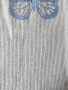 Light Blue Butterfly Graphic Top