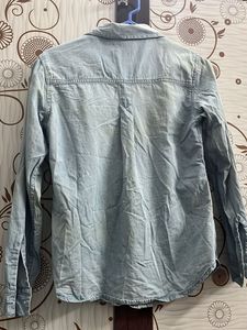 Light Wash Denim Shirt