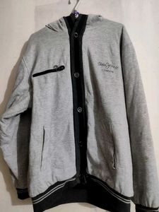 Pepe Jeans London Grey Hoodie Jacket