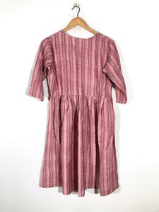 Mauve Strips Kurta(Women’s)