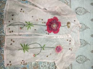 Embroidered Kurta Set with Pants