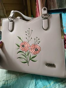Chic Embroidered Handbag