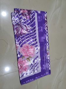 Beautiful Purple Floral Scaff