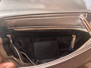 New with Tag IRTH by House of Titan Silver Clutch