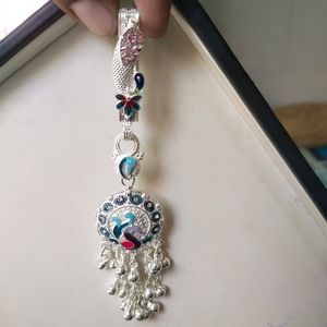 Pure Silver Saree Waist key, चटका, कमरबंद(27.95Gm)
