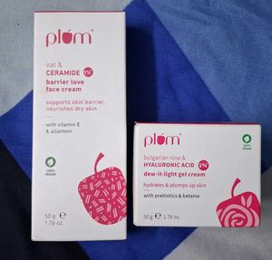 Plum Face Cream & Gel (Set)