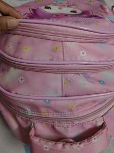 Cute Pink Kuromi Backpack, good as new